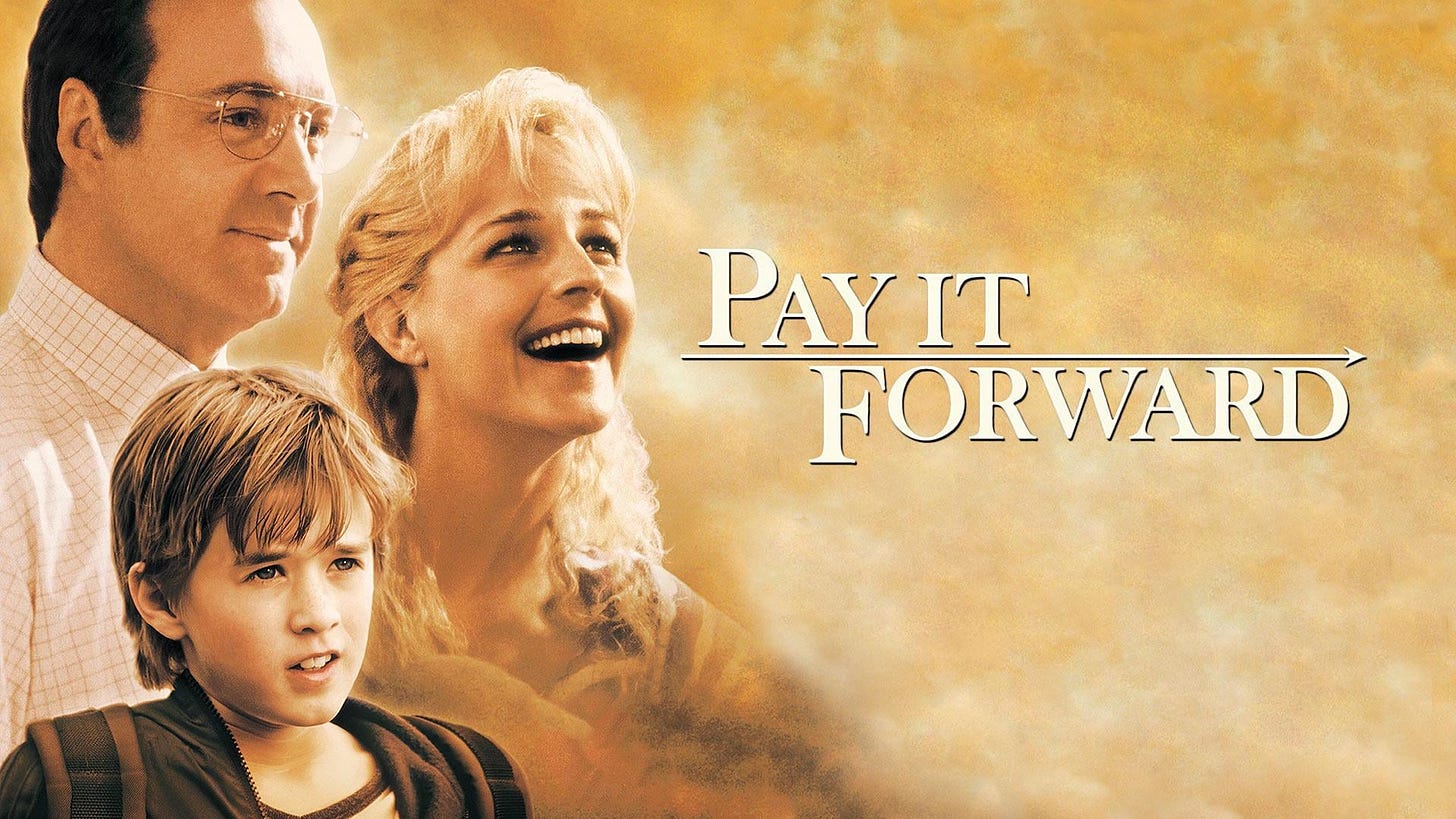 Pay It Forward (2000) : r/underratedmovies