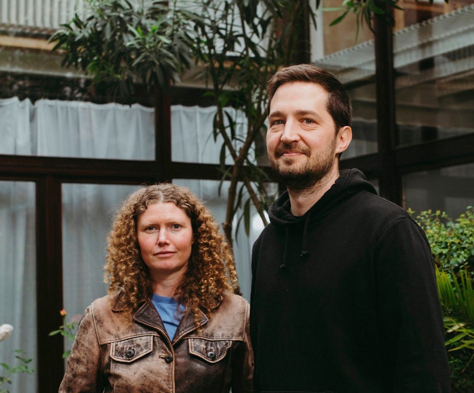 Emily Omier & Remy Bertot from the Open Source Founders Summit Emily Omier & Remy Bertot from the Open Source Founders Summit