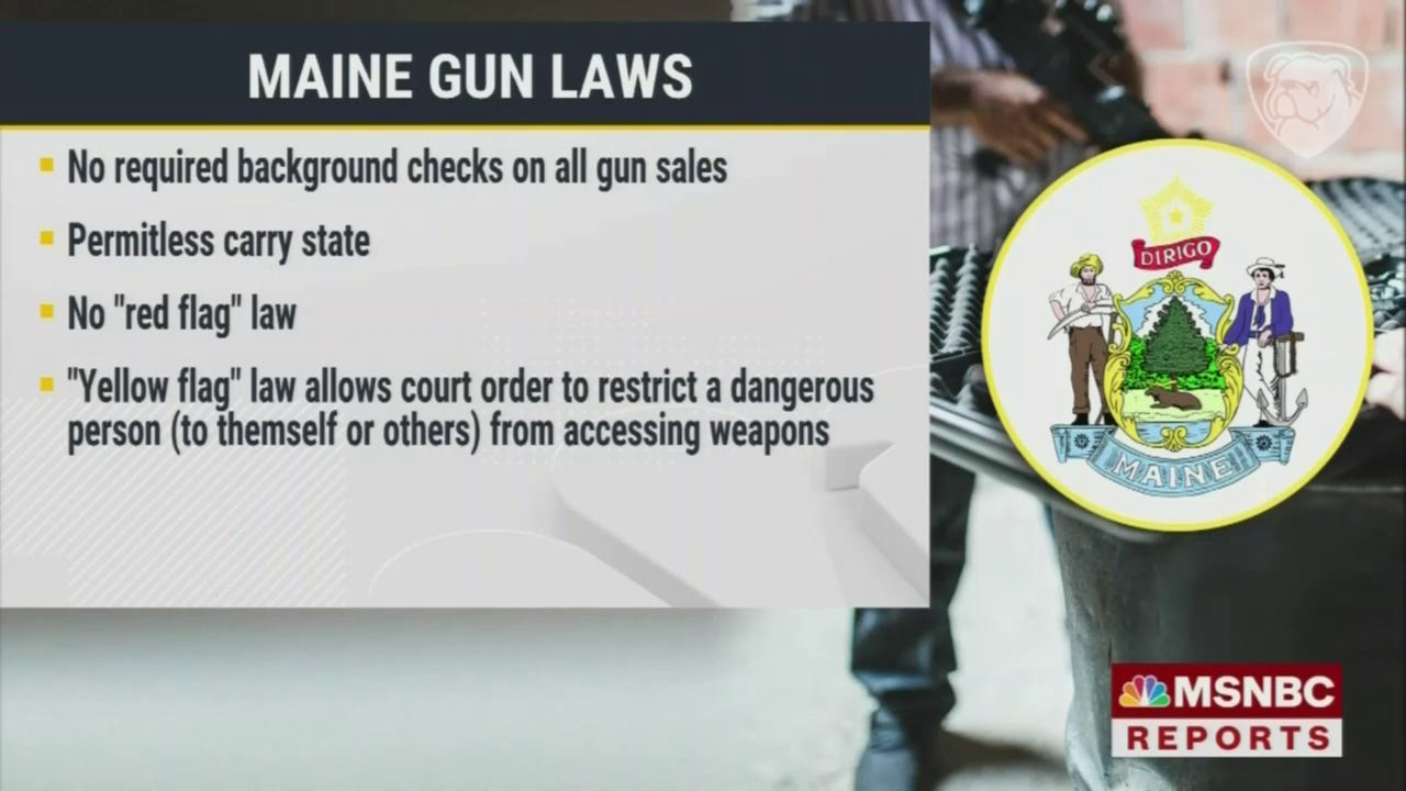 MSNBC Lashes Out at Maine Voters for Loving 2A, Rejecting Gun Control |  MRCTV