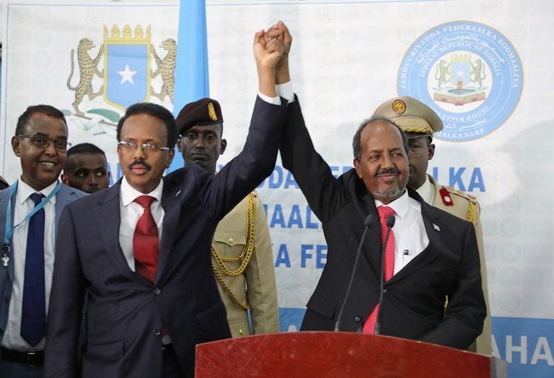 Somalia: with new President Mohamud's long-standing ties with Ethiopian rebels, power play shifts expected in Horn of Africa