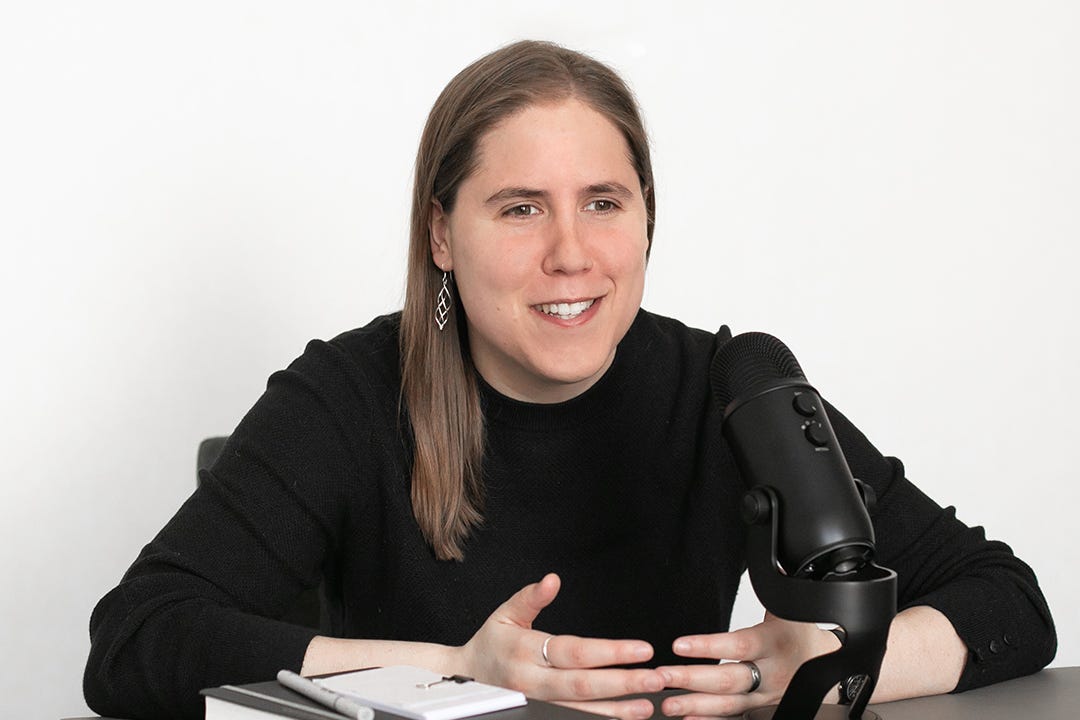 Me speaking. On a podcast.