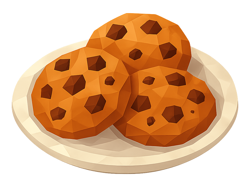 plate of cookies