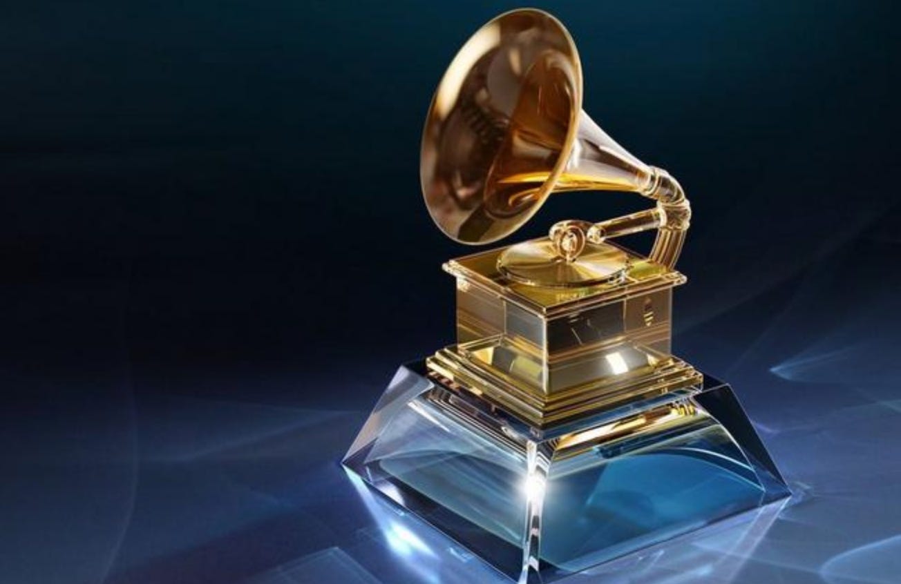 Photo of a Grammy