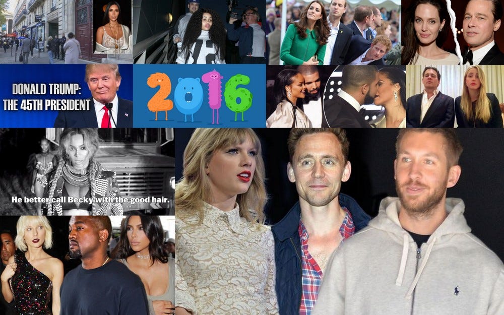 Top 10 Biggest and Craziest Celebrity Stories of 2016 images