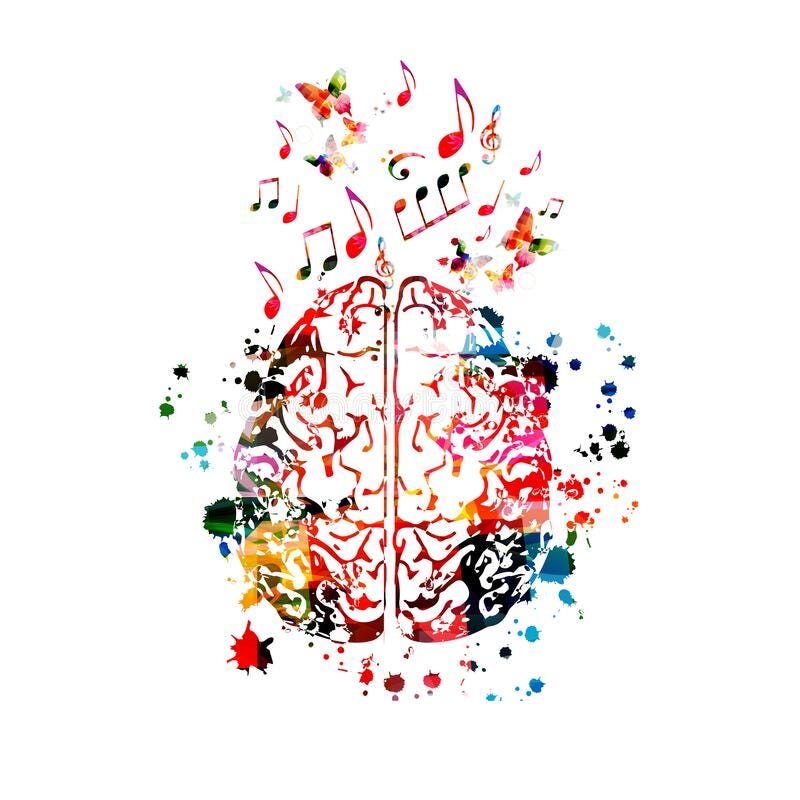 Music Brain Stock Illustrations – 3,550 Music Brain Stock Illustrations,  Vectors & Clipart - Dreamstime