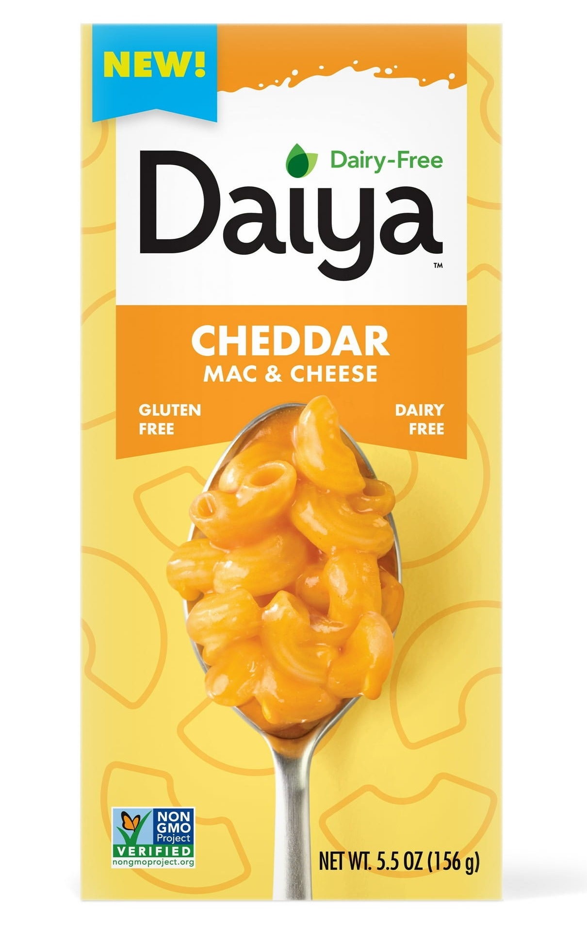Daiya Dairy Free Gluten Free Cheddar Mac & Cheese, Vegan, 5.5 oz (Shelf Stable)