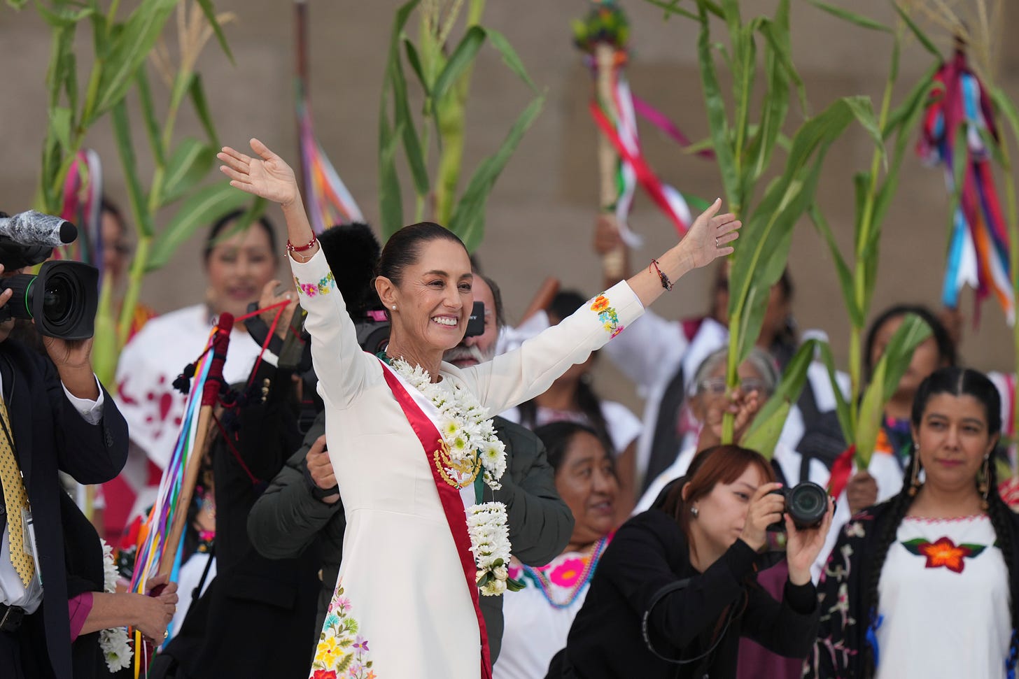 Claudia Sheinbaum sworn in as 1st female president of Mexico - OPB