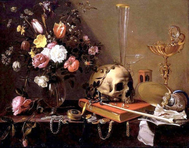 Adriaen van Utrecht Vanitas: Still Life with Bouquet and image 1