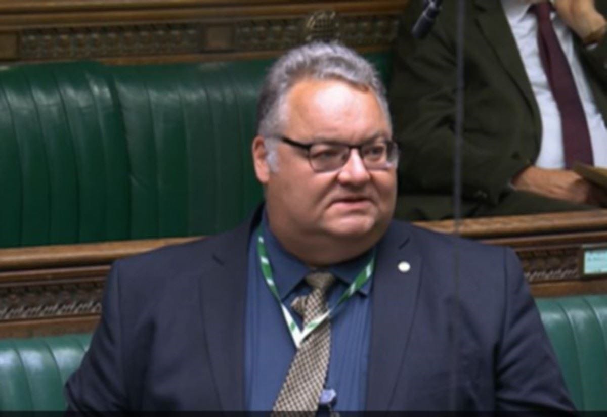 Moray West, Nairn and Strathspey's MP Graham Leadbitter thanks voters in  maiden House of Commons speech