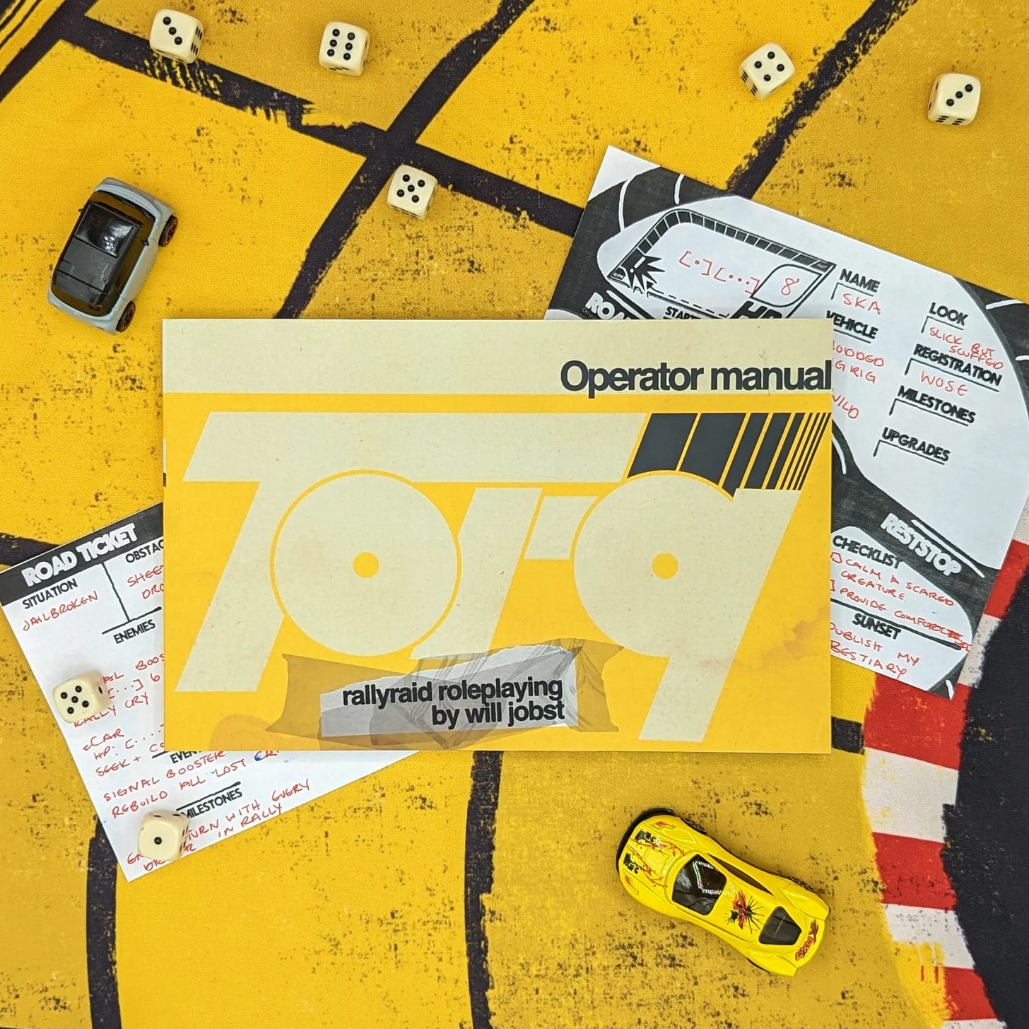 Torq zine, so yellow!