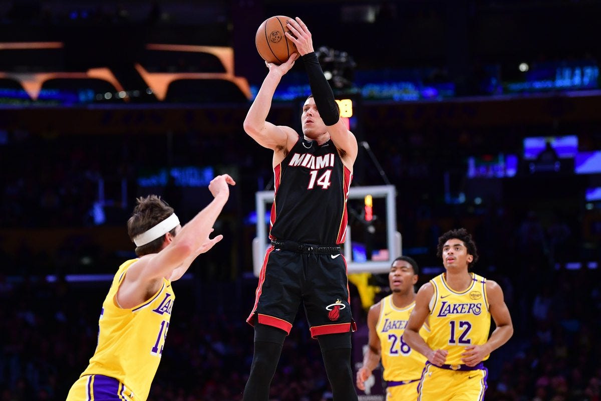 Tyler Herro Scores 34 Points in Heat's Loss to Lakers (1/15/25) | Knup  Sports