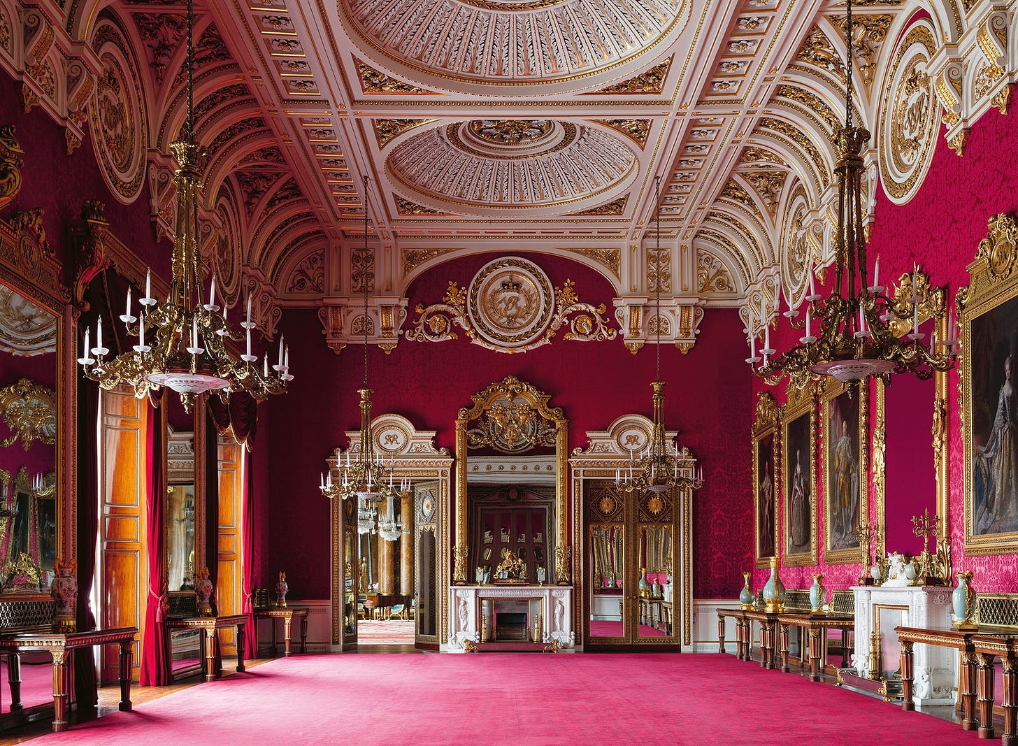 A look inside Buckingham Palace and its extraordinary interiors