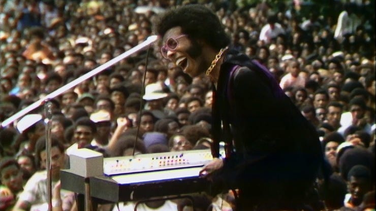 Sly and the Family Stone at Harlem Cultural festival.