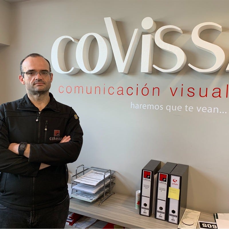 Javier Rodriguez - Gerente - COVISSA - Comunicacion Visual Sarria | LinkedIn