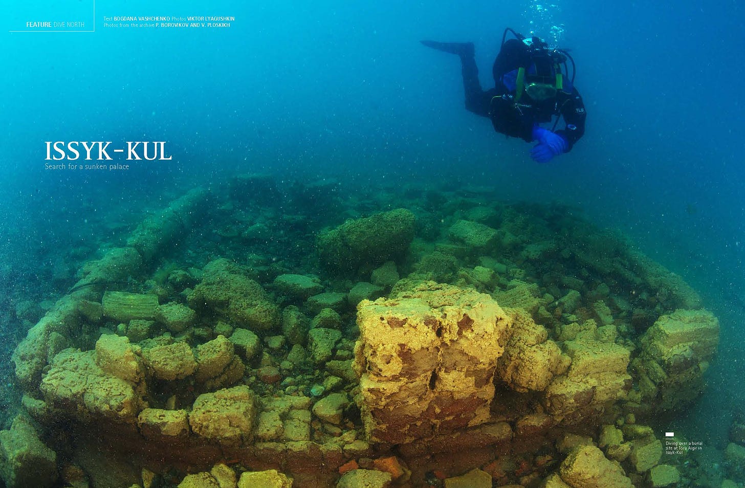 Issyk-Kul: Search for Sunken Palace | Photo Projects by Phototeam.pro