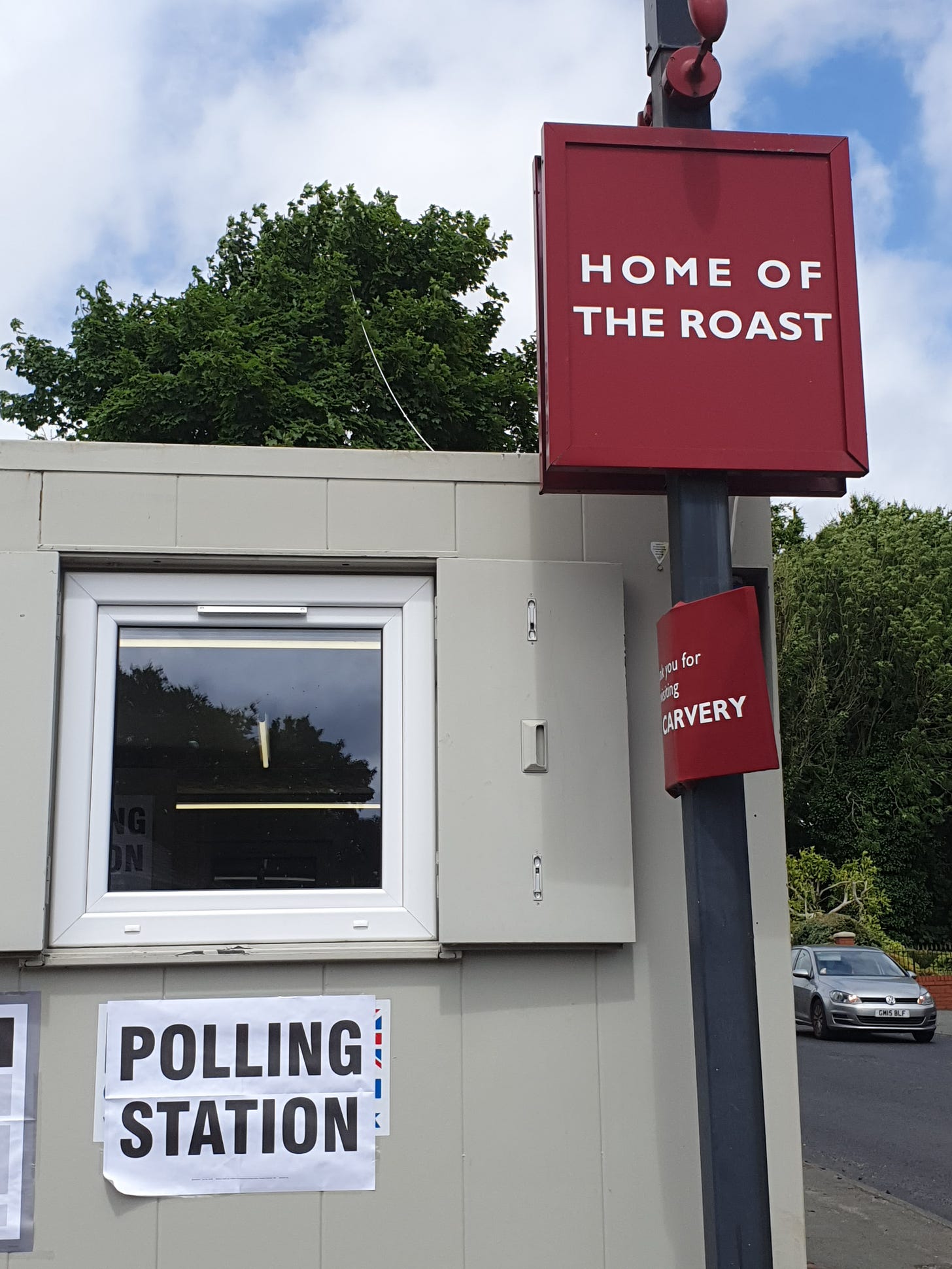 Polling station, 4th July 2024