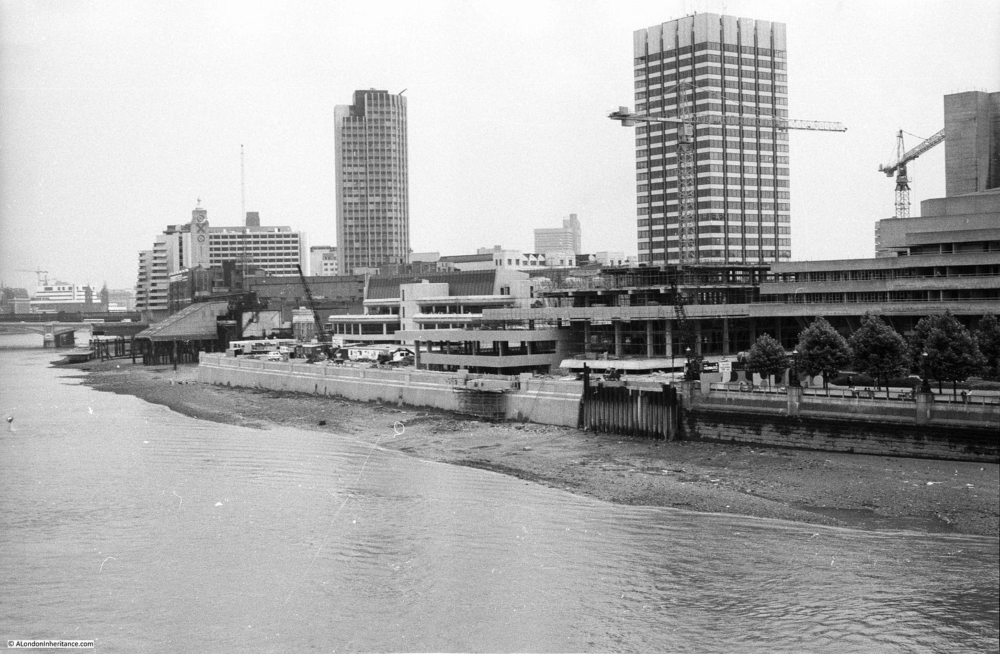 Walking the South Bank in 1980 and 2019 - A London Inheritance