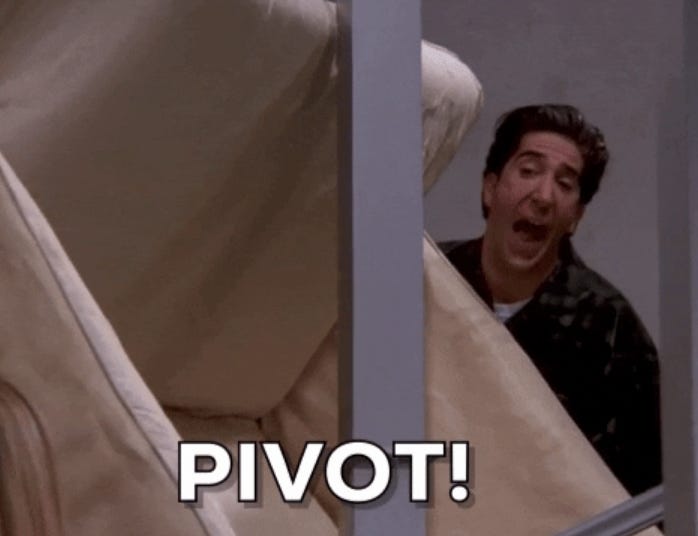 Pivot, pivot, PIIIIVVVVVVVOT!! - Carolyn Herfurth