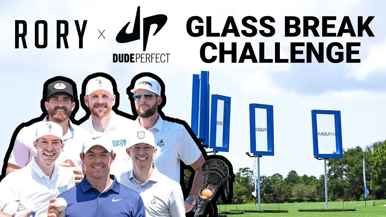 Rory McIlroy X Dude Perfect | GolfPass | Golf Channel - YouTube