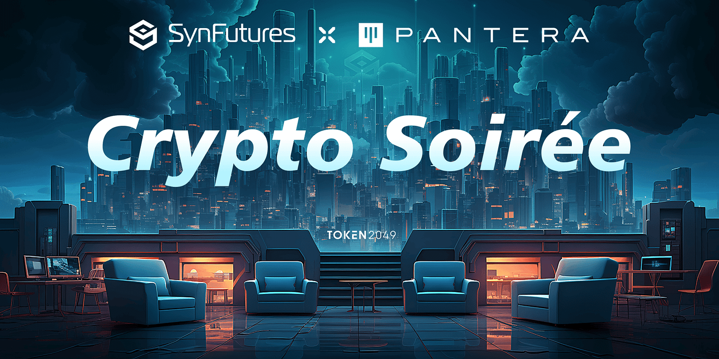 Cover Image for Crypto Soirée with Pantera + SynFutures | TOKEN2049
