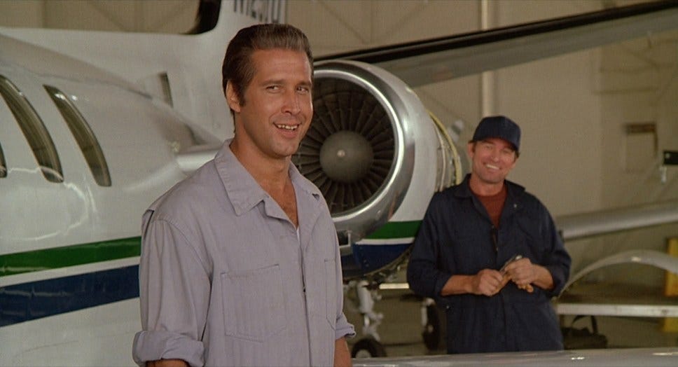 Chevy Chase in the film "Fletch" (1985)