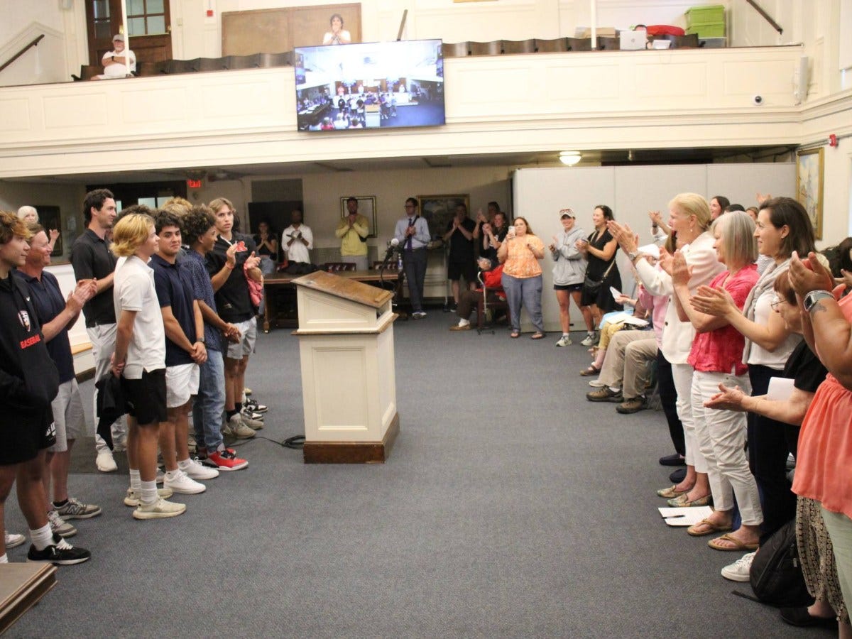 Newport honors Rogers High School Baseball Team for State Championship