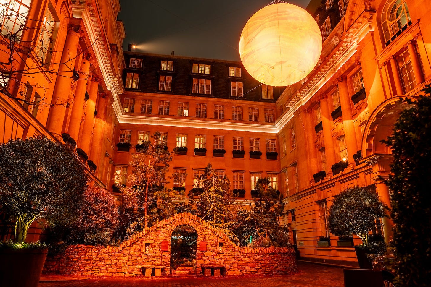 Macallan Whiskey x Stella McCartney x The Rosewood Hotel London Immersive forest 