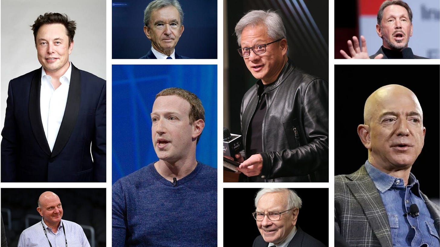 Top 10 richest people in the world 2025: Rankings and net worth revealed