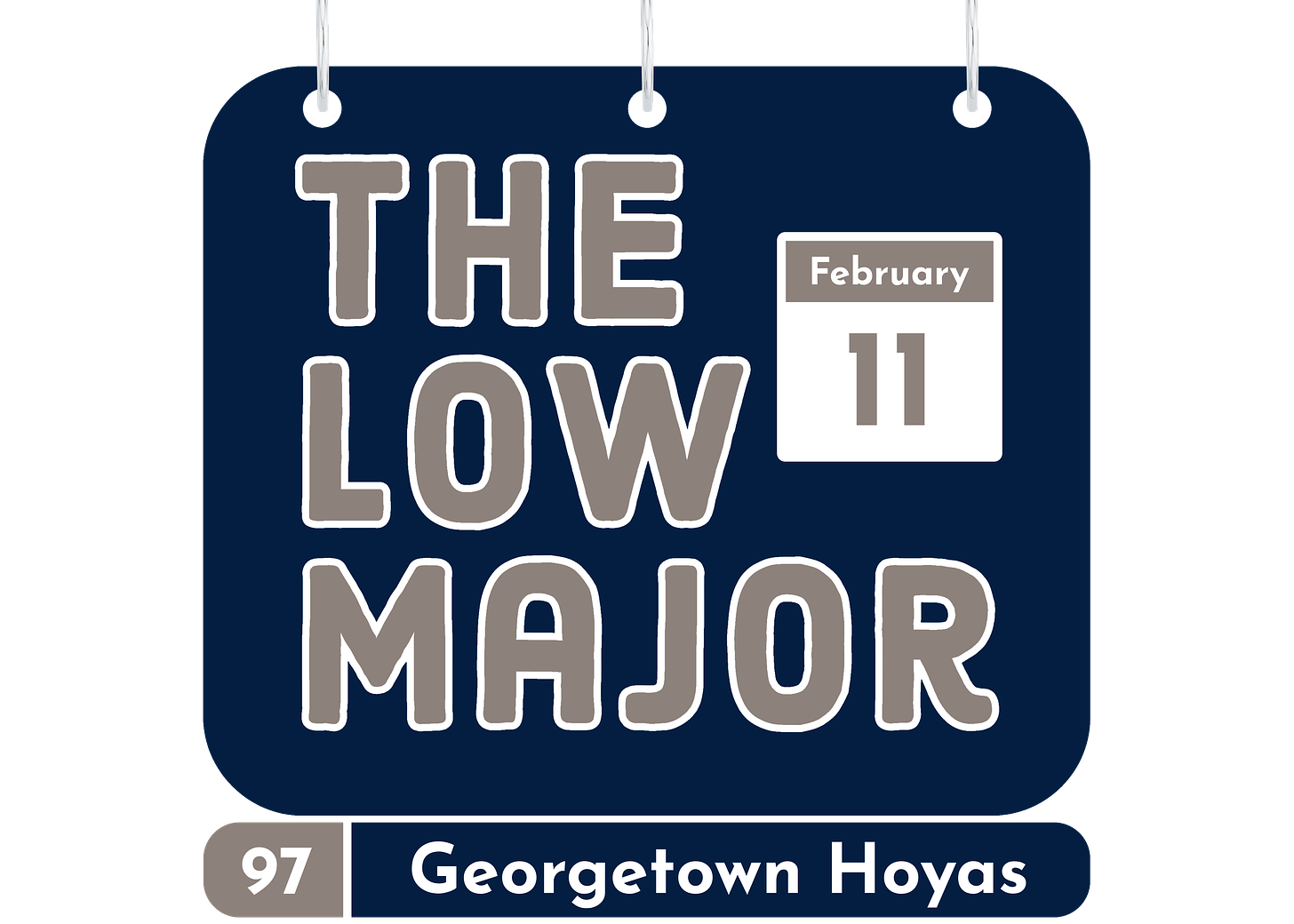 Name-a-Day Calendar Georgetown logo