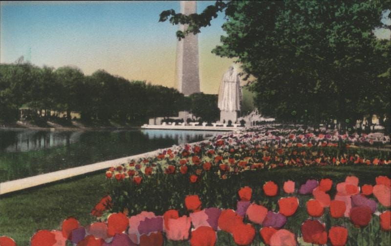 Tulips That Bloomed on Constitution Mall 1939 NY World's Fair