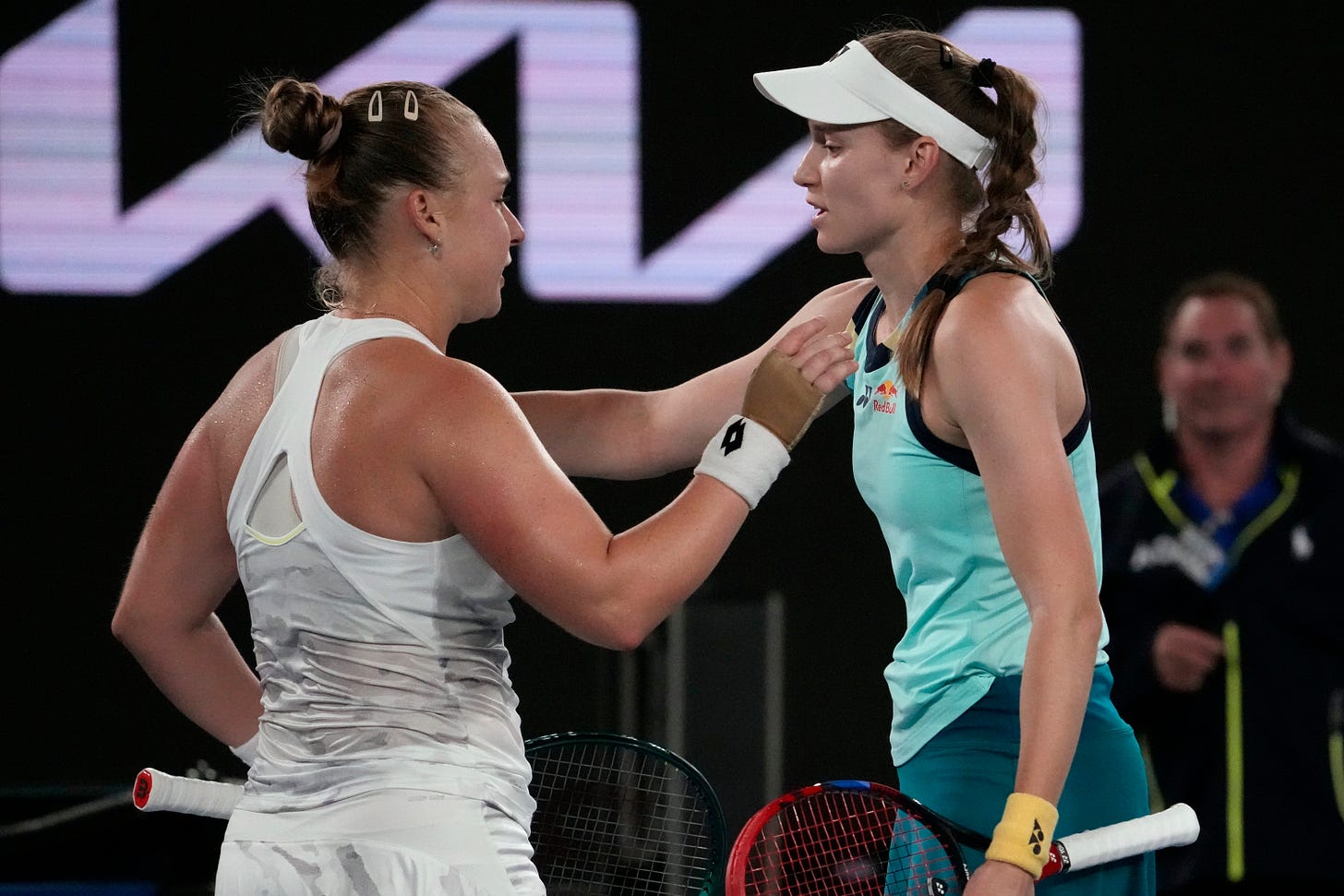 Rybakina y Blinkova jugaron el tiebreak más largo de la historia de los Grand Slam