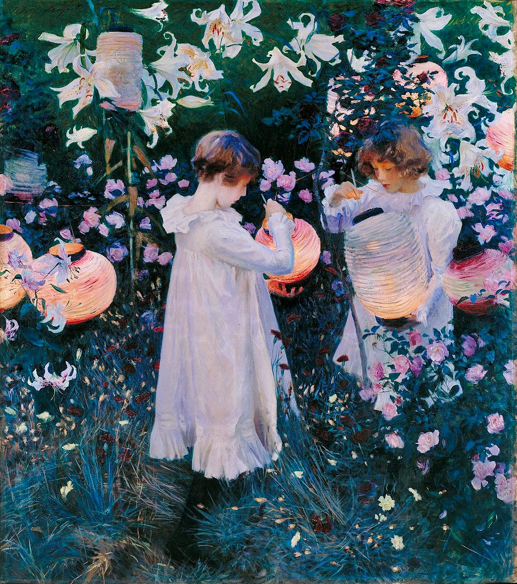 Sargent's 'Carnation, Lily, Lily, Rose'" ~ The Imaginative Conservative