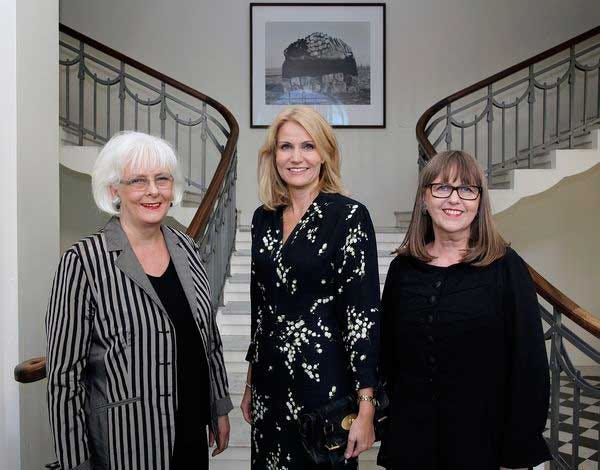 Prime minister of Iceland and her wife on an official visit to China