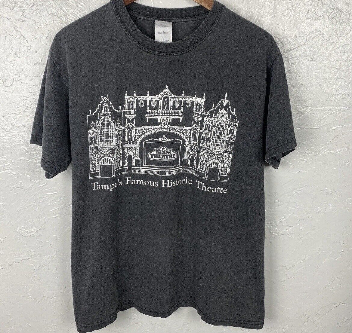 Vintage Tampa Historic Theatre graphic t-shirt Size medium - Picture 1 of 5