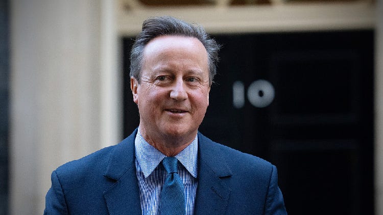 David Cameron named new UK foreign secretary, Braverman sacked - CGTN