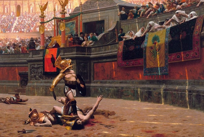 Pollice Verso, by Jean-Léon Gérôme