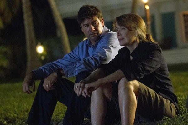 kyle chandler with sissy spacek on bloodline 2015