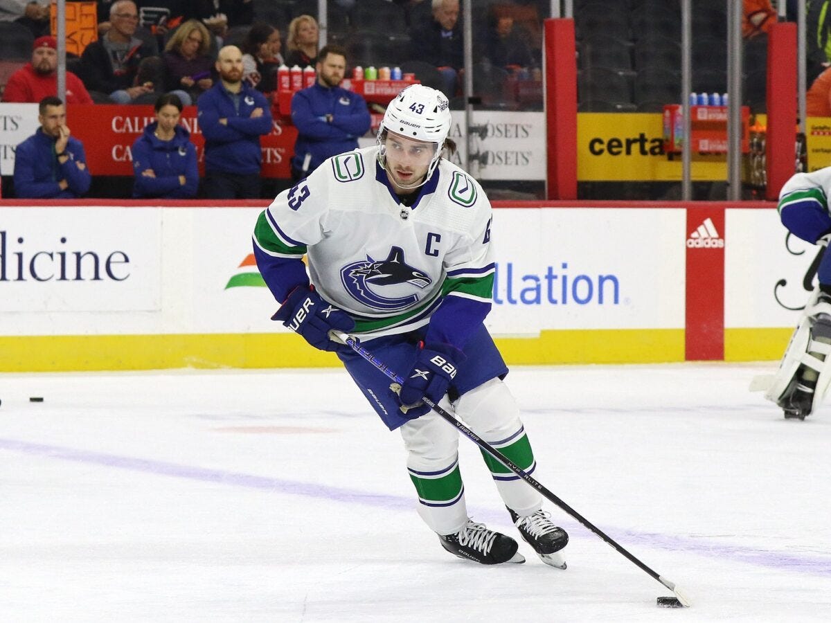 Quinn Hughes Vancouver Canucks