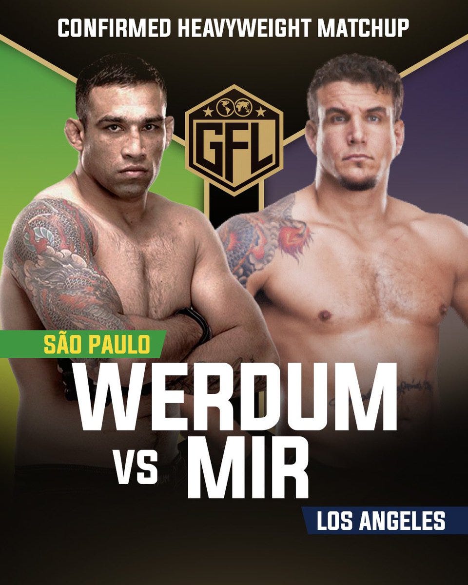 GFL: Fabricio Werdum vs Frank Mir