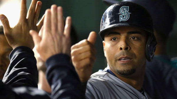 nelson cruz still topping seattle mariners american league mlb men 2015