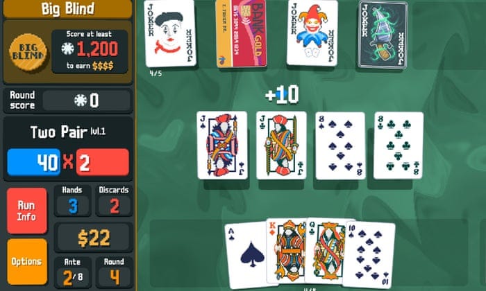 Balatro: this fiendish mashup of solitaire and poker has taken over my life  | Games | The Guardian