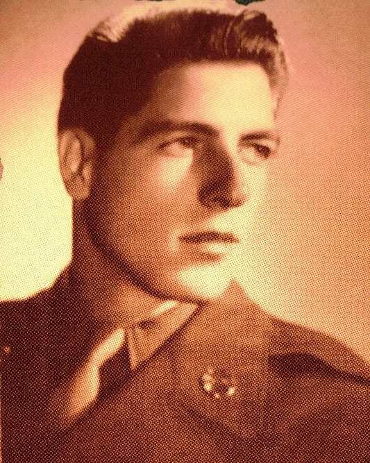 Sgt. Louis K Boswell, Jr. pre-deployment portrait 1944