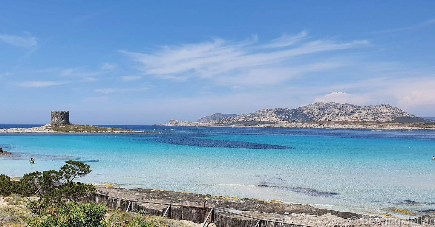 La Pelosa Beach, Stintino, Sardinia, Italy