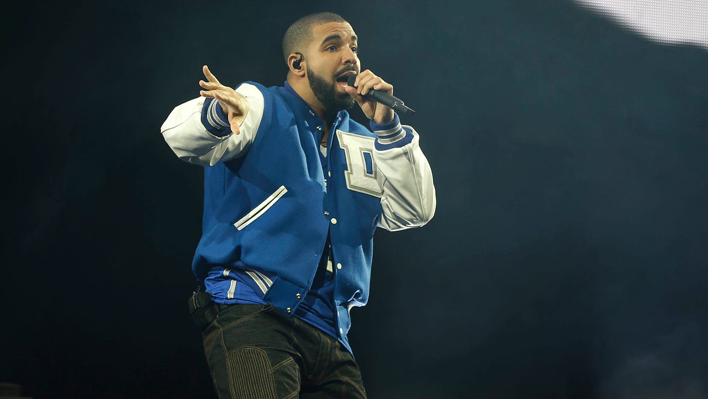 Drake lights arena stage on fire in debut Iowa show