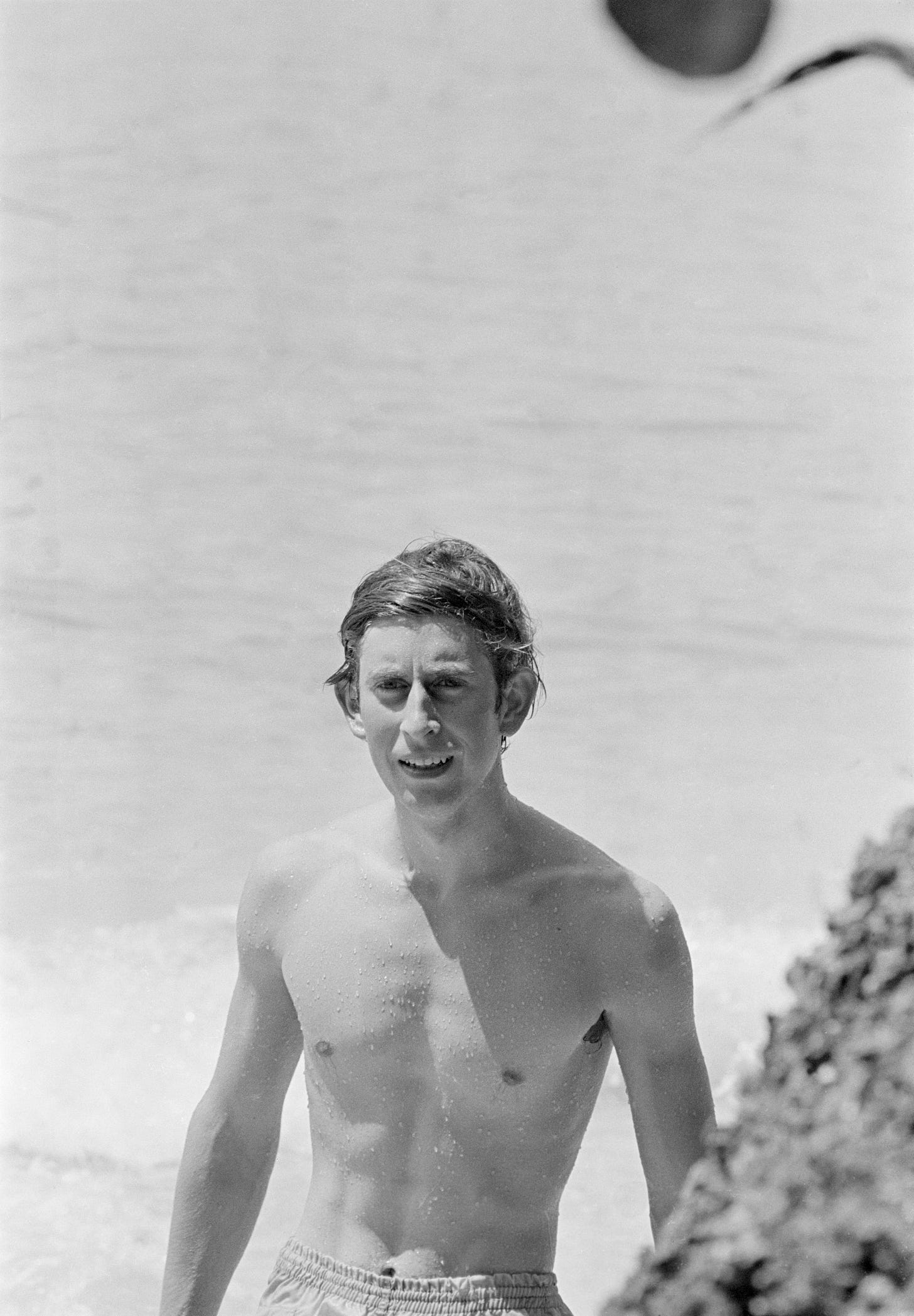 king charles aged 21 on holiday in barbados