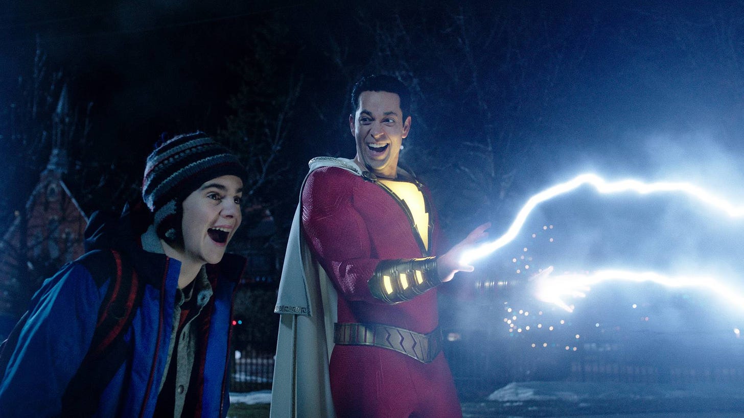 Review: Like a bolt of lightning, 'Shazam!' pops and sparkles