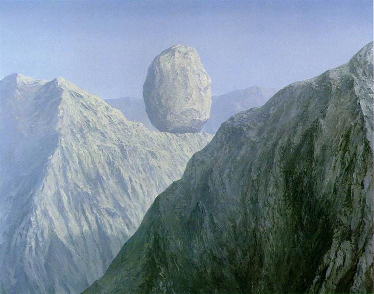 The glass key, 1959 - Rene Magritte - WikiArt.org