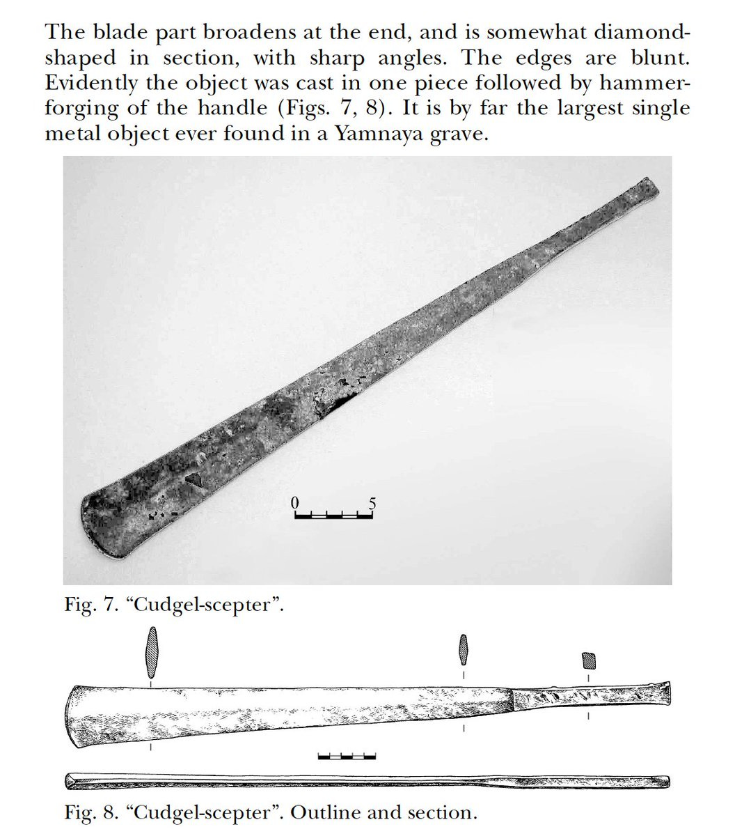 Aryāṃśa on X: "This copper cudgel-scepter found in a late Yamna Kurgan is  the likely prototype of the infamous Vajra of Indra Deva. It's a unique  object, and the single largest metal