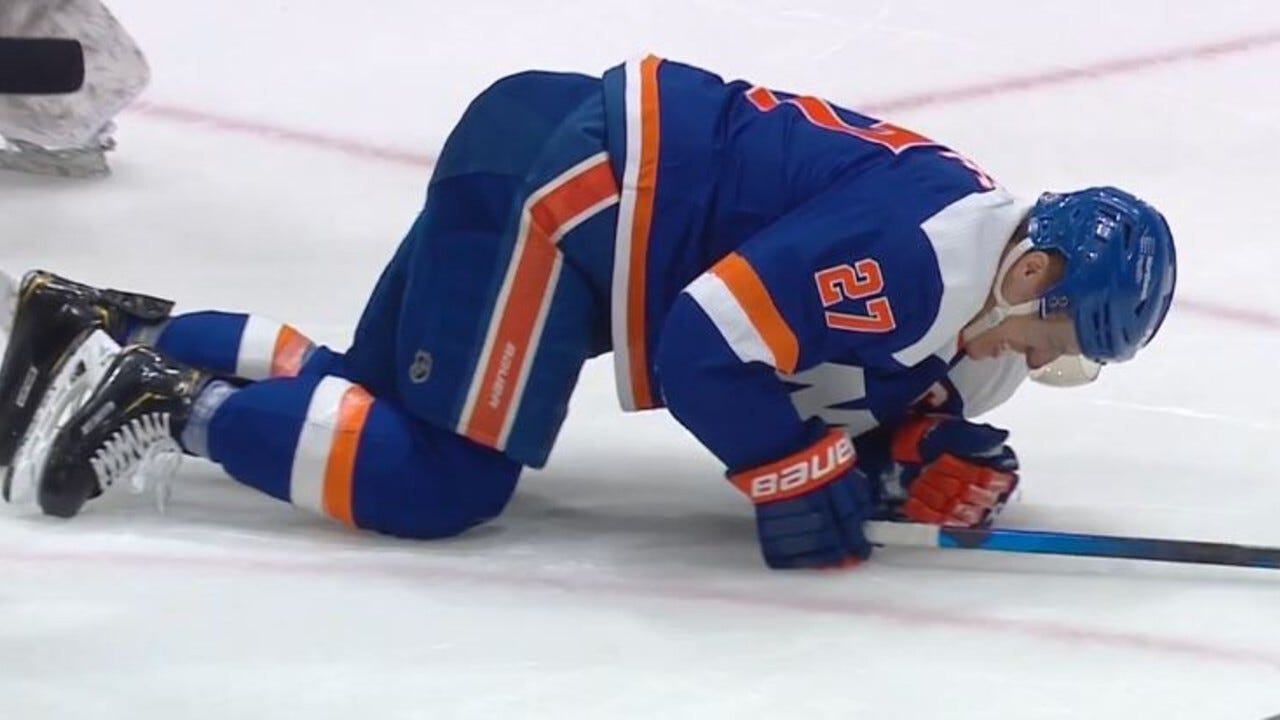 Islanders captain Anders Lee out indefinitely with lower-body injury