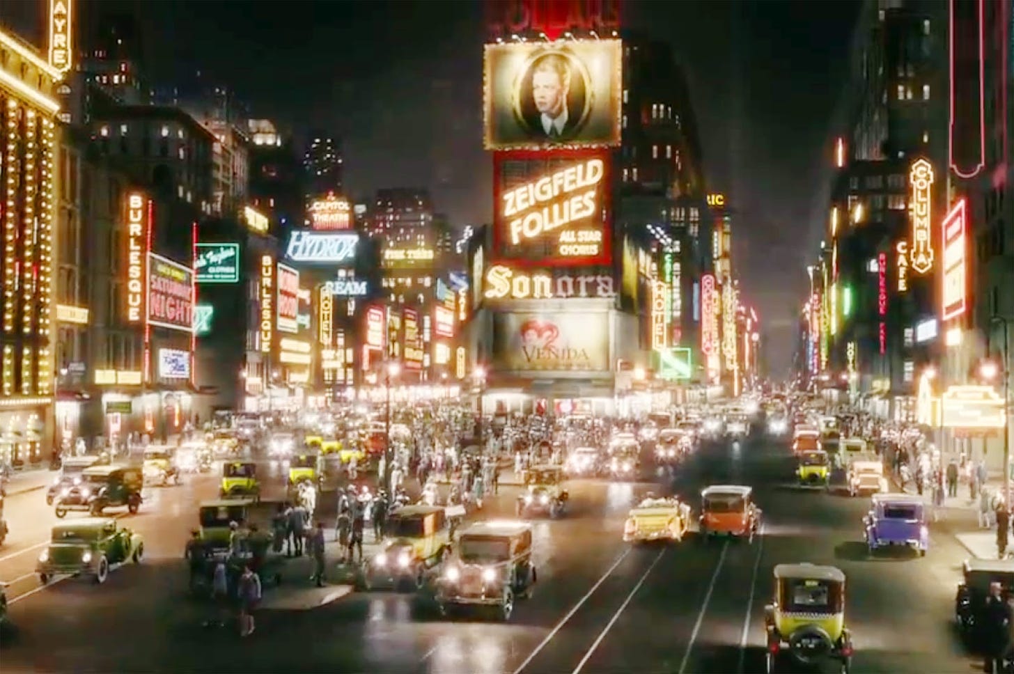 Times Square in the 1920s